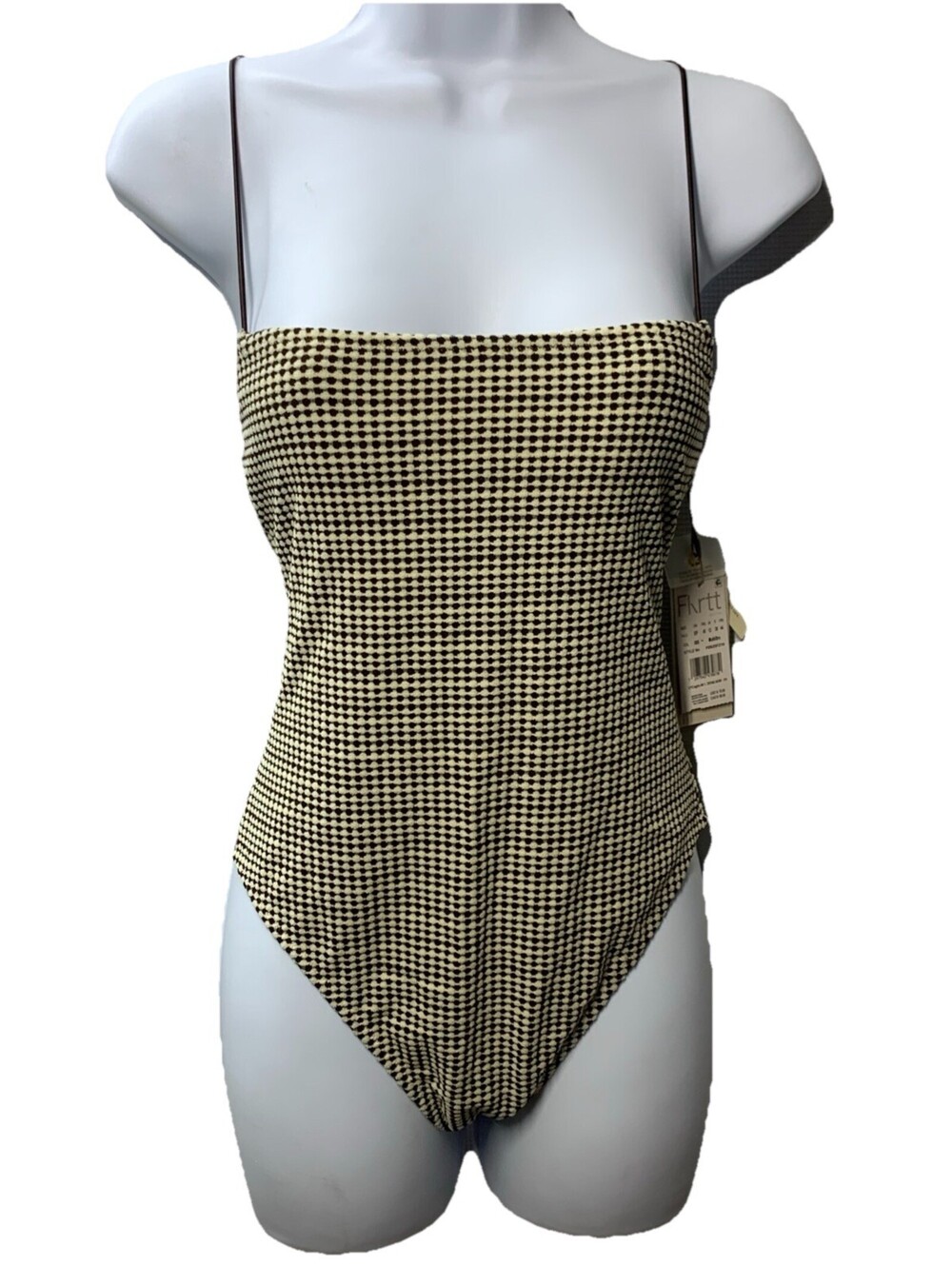 Gottex Flirtt Womens Sandy Beach Textured One Piece Light Back Coverage Size S/P